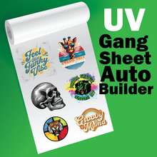 Load image into Gallery viewer, UV DTF Gang Sheet Auto Builder
