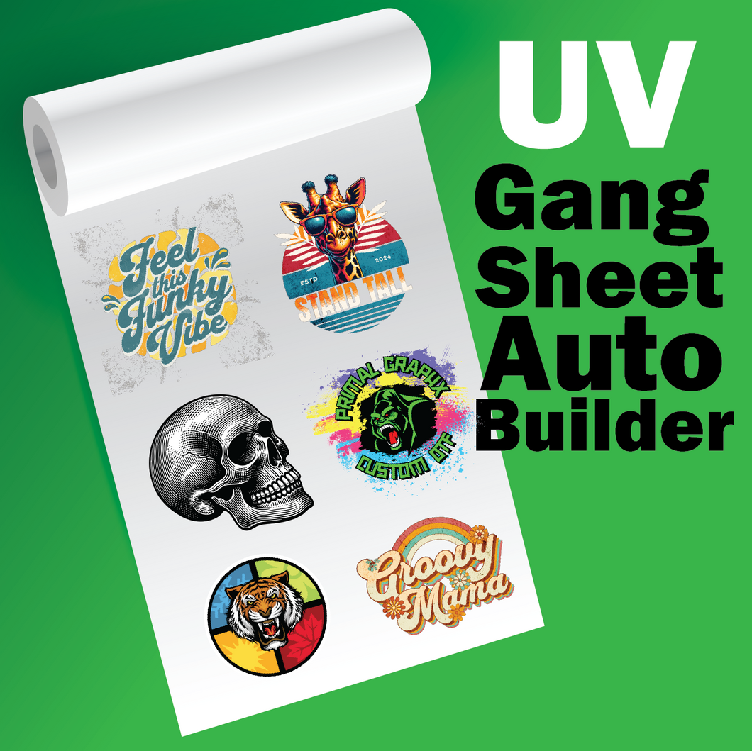 UV DTF Gang Sheet Auto Builder