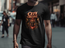Load image into Gallery viewer, Ozzy Osbourne Fiery Demon Graphic T-Shirt
