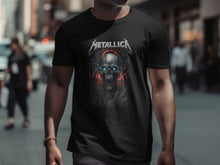 Load image into Gallery viewer, Metallica Skull Graphic Tee Urban Style Shirt
