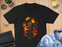 Load image into Gallery viewer, Fantasy Wizard with Chocobo Art Printed T-Shirt
