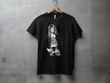 Load image into Gallery viewer, Iconic Rock Star Black Graphic Tee Shirt
