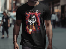 Load image into Gallery viewer, Colorful Joplin Smiling Portrait Print T-shirt
