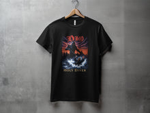 Load image into Gallery viewer, Dio Holy Diver Graphic Print Black T-shirt
