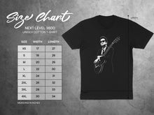Load image into Gallery viewer, Size Chart Next Level 3600 Unisex Cotton T-Shirt Product
