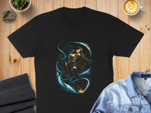 Load image into Gallery viewer, Dynamic Action-Packed Fantasy Illustration Shirt
