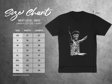 Load image into Gallery viewer, Size Chart Next Level 3600 Unisex Cotton T-Shirt product
