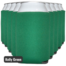 Load image into Gallery viewer, Kelly Green blank can cooler – color reference
