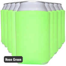 Load image into Gallery viewer, Neon Green blank can cooler – color reference
