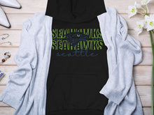 Load image into Gallery viewer, Seattle Seahawks Bold Graphic Hoodie for Casual Wear
