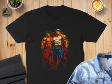 Load image into Gallery viewer, Retro Action Heroes T-Shirt Gaming Apparel Graphic Tee
