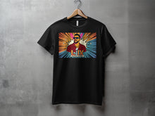 Load image into Gallery viewer, Colorful Pop Art Style Super Bowl Performer T-Shirt
