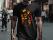 Load image into Gallery viewer, Mysterious Wizard and Baby Chocobo Art Shirt
