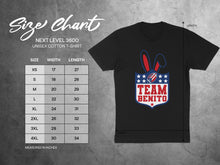 Load image into Gallery viewer, Team Benito Graphic T-Shirt Unisex Design Shirt
