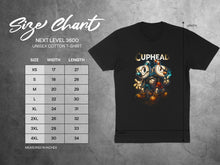 Load image into Gallery viewer, Cuphead Next Level 3600 Unisex Cotton T-Shirt product
