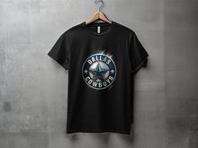 Load image into Gallery viewer, Dallas Cowboys Logo Graphic Black T-shirt
