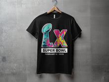 Load image into Gallery viewer, NFL Super Bowl LIX February 8 2026 T-shirt
