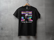 Load image into Gallery viewer, Halftime Show Super Bowl Bad Bunny Graphic T-Shirt
