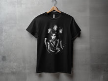 Load image into Gallery viewer, Classic Band Graphic Design Black T-Shirt Product
