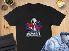 Load image into Gallery viewer, Benito Bowl Trophy Graphic T-Shirt for Sports Fans
