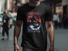 Load image into Gallery viewer, DIO Holy Diver Graphic Tee with Album Artwork
