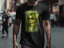 Load image into Gallery viewer, Vintage Grunge Nirvana Graphic Design T-shirt
