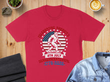 Load image into Gallery viewer, Bigfoot in American flag celebrating Semiquincentennial 1776-2026.

