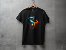 Load image into Gallery viewer, Vibrant Starburst Flame Design Men's T-shirt
