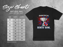 Load image into Gallery viewer, Bunnyricsa Benito' Bowl Next Level 3600 Unisex T-shirt
