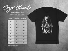 Load image into Gallery viewer, Cool Black Graphic T-Shirt With Face Design on All Sizes
