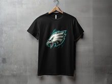Load image into Gallery viewer, Fierce Eagle Graphic Design Black T-Shirt Product
