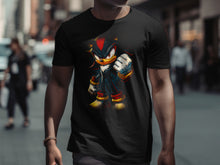Load image into Gallery viewer, Shadow the Hedgehog Character Art T-Shirt Product
