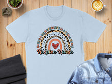 Load image into Gallery viewer, Hospice Nurse rainbow graphic with heart and text.
