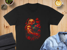 Load image into Gallery viewer, Intense Anime Warrior Character Graphic T-shirt
