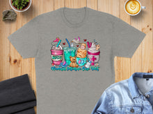 Load image into Gallery viewer, Graphic tee with "NICU Meaningful Intensive Care Unit" and cartoon babies in cups.
