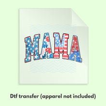 Load image into Gallery viewer, American Mama Fourth of July DTF Transfers, American Mama DTF Transfer, 4th of July Mama DTF D0034
