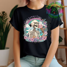 Load image into Gallery viewer, Sweet Summertime Skeleton DTF Transfer | Skeleton DTF Transfer | DTF Transfer | Ready to Press Transfer D0019
