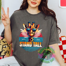 Load image into Gallery viewer, Stand Tall Giraffe Positivity Retro Groovy DTF Transfer Retro Aesthetic Trendy DTF Transfer Apparel Transfer D0093
