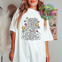 Load image into Gallery viewer, Ready to Press Being Nice is the Bare Minimum Retro Smiley DTF Transfer Retro Aesthetic Trendy DTF Transfer Apparel Transfer D0054
